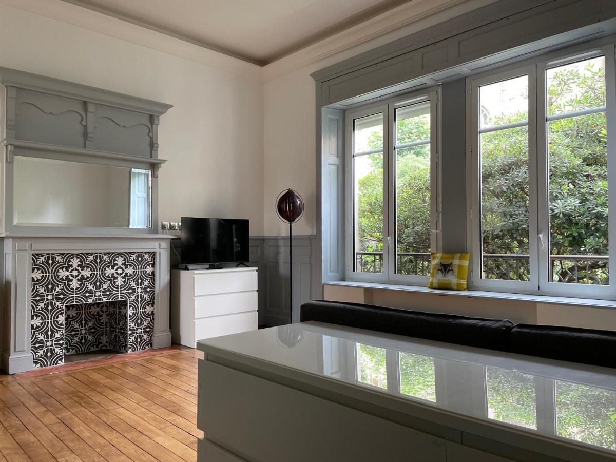 Apartament Charmant T1 Hypercentre 100M Grand Plage Biarritz Zewnętrze zdjęcie
